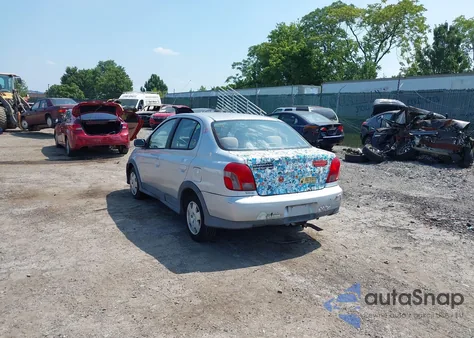 2000 Toyota Echo from USA, damaged, VIN JTDBT1230Y0002176